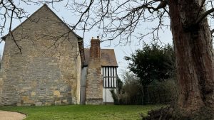 Odda's Chapel in Deerhurst, Gloucestershire, UK