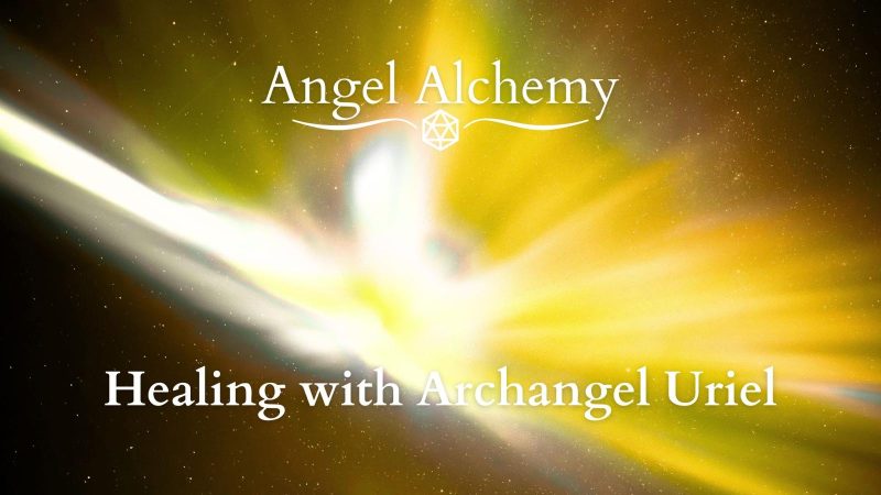 Yellow, Gold and Ruby Red are associated with Archangel Uriel see here at a Aurora Borealis